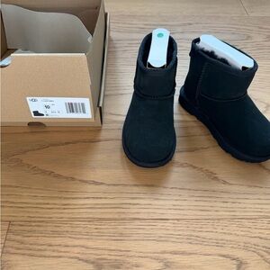 UGG Kids Classic Black Boots